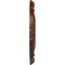 Ekena Millwork Heaton Medallion (Canopies up to 6 1/2"), 27 1/2"OD x 3 7/8"ID x 2 1/4"P, Burnished Mahogany Crackle CM27HEBMC - alternate 4